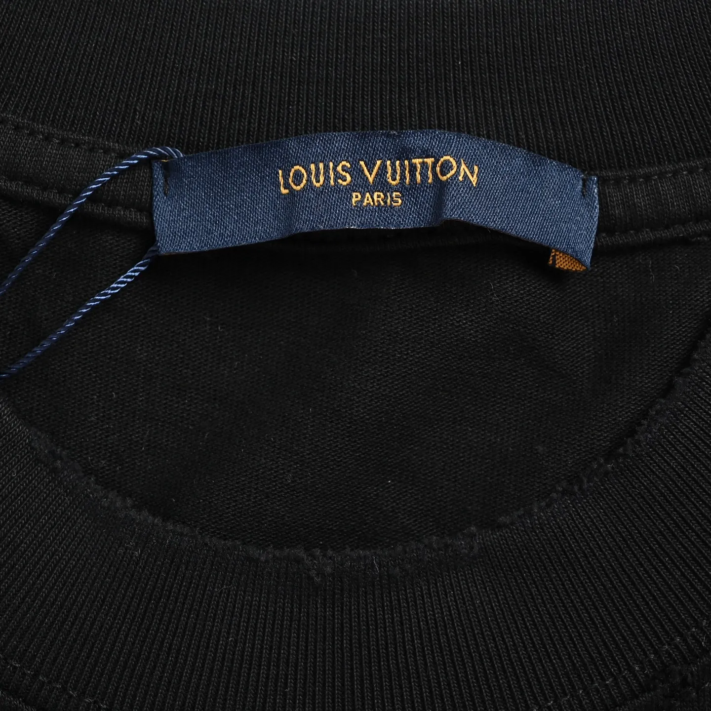 Louis Vuitton/Louis Vuitton heavy duty frayed embroidered patch embroidered short sleeves